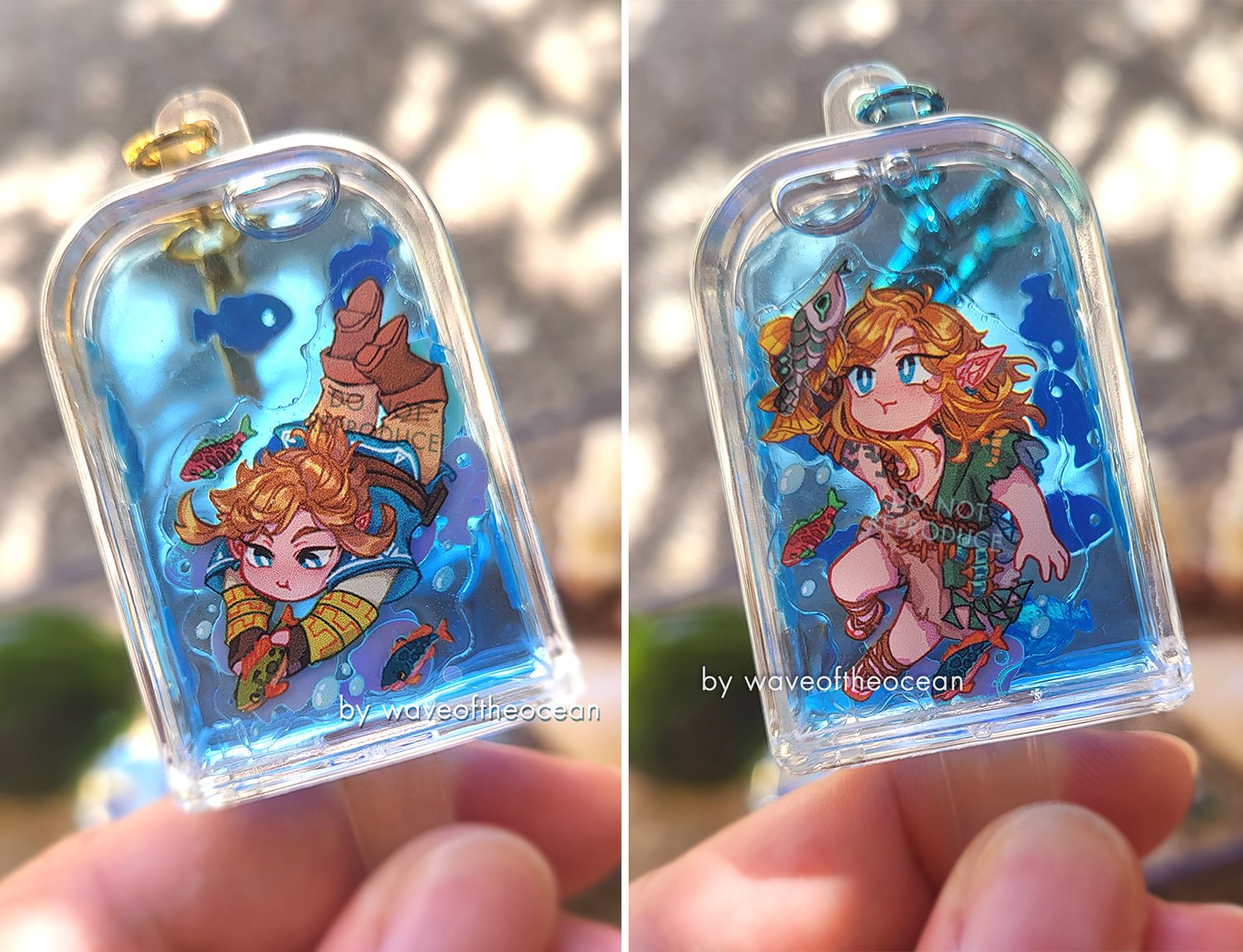 BOTW/TOTK Link Popsicle Shaker Charm | waveoftheocean